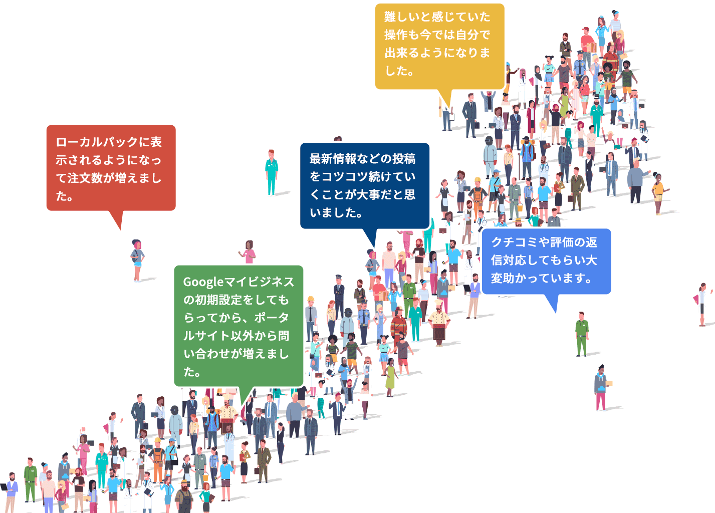 人々の声イメージイラスト